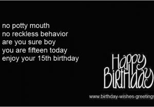 Happy Fifteenth Birthday Quotes Happy Birthday Stepson Quotes Quotesgram