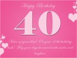 Happy forty Birthday Quotes 40th Birthday Wishes 365greetings Com