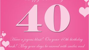 Happy forty Birthday Quotes 40th Birthday Wishes 365greetings Com