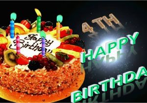 Happy Fourth Birthday Quotes 4th Birthday Wishes Whatsapp Facebook Greeting Video
