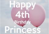 Happy Fourth Birthday Quotes Happy 4th Birthday Princess Quotes Wishesgreeting