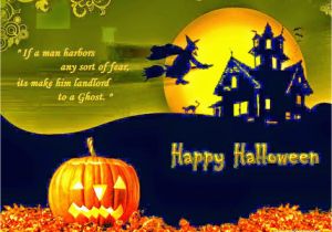 Happy Halloween Birthday Quotes Happy Halloween Quote with Witch