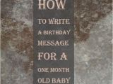 Happy One Month Birthday Quotes Happy Full Moon Baby Wishes What to Write In One Month