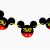 Happy Second Birthday Banner Oh Two Dles Mickey Mouse Birthday Banner Minnie