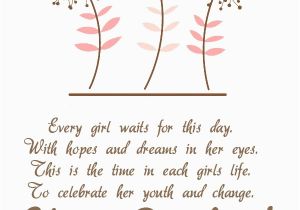 Happy Sweet 15 Birthday Quotes 16th Birthday Quotes for Girls Quotesgram
