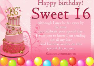 Happy Sweet 16 Birthday Quotes 16th Birthday Wishes 365greetings Com