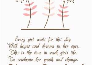 Happy Sweet 16 Birthday Quotes Sister 16th Birthday Quotes for Girls Quotesgram