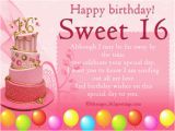 Happy Sweet 16 Birthday Quotes Sister 16th Birthday Wishes 365greetings Com