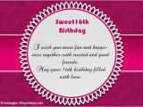 Happy Sweet 16 Birthday Quotes Sister 16th Birthday Wishes 365greetings Com