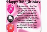 Happy Sweet 16 Birthday Quotes Sister Happy 16th Birthday Sister Poem Sticker Zazzle