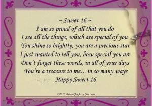 Happy Sweet 16 Birthday Quotes Sister Sweet 16 Birthday Sayings Quotes Quotesgram