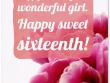 Happy Sweet 16 Birthday Quotes Sweet Sixteen Birthday Messages Adorable Happy 16th