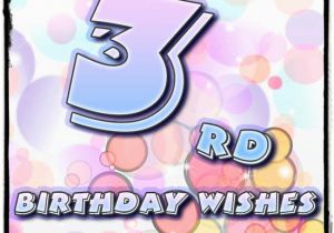 Happy Third Birthday Quotes Wishesalbum Com Wishes Quotes Messages Greetings and
