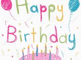 Hapy Birthday Cards Happy Birthday Card Stock Vector Cartoon