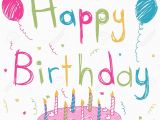 Hapy Birthday Cards Happy Birthday Card Stock Vector Cartoon