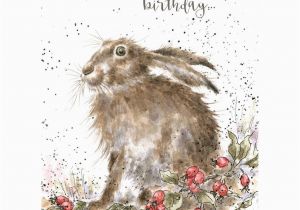 Hare Birthday Cards I Hare Card Wrendale Designs by Hannah Dale