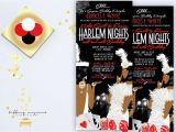 Harlem Nights Birthday Invitations Harlem Nights Get Draped Down Birthday Invitation African