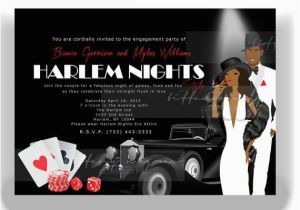 Harlem Nights Birthday Invitations Harlem Nights theme Party Yahoo Search Results Party