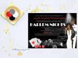 Harlem Nights Birthday Invitations Harlem Nights themed Engagement Party