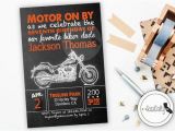 Harley Davidson Birthday Invitations Harley Davidson Birthday Party Invitation by socalcrafty