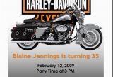 Harley Davidson Birthday Party Invitations Free Printable Motorcycle Invitations Harley Birthday