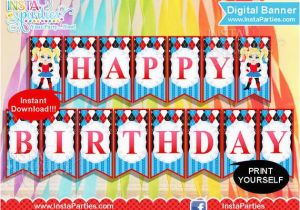 Harley Davidson Happy Birthday Banner Harley Quinn Banner Happy Birthday Digital Instant