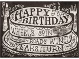 Harley Davidson Happy Birthday Cards Genuine Harley Davidson Roll On Birthday Card Ebay