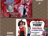 Harley Quinn Birthday Invitation Template Harley Quinn Birthday Party Invitations Printable Uprint