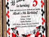 Harley Quinn Birthday Invitation Template Index Of Cdn 29 1992 369