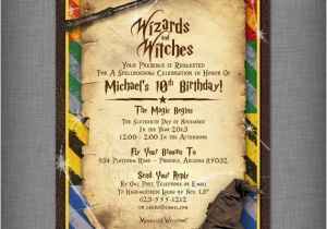 Harry Potter Birthday Invitation Cards Best 25 Harry Potter Invitations Ideas On Pinterest