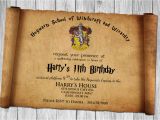 Harry Potter Birthday Invitation Cards Free Harry Potter Papyrus Style Birthday Invitation Psd