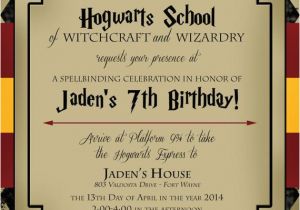 Harry Potter Birthday Invitation Cards Harry Potter Birthday Invitation by Lifeonpurpose On Etsy