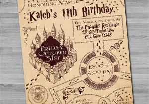 Harry Potter Birthday Invitation Cards Harry Potter Birthday Invitations Free Ideas Egreeting