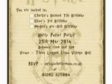 Harry Potter Birthday Invitation Cards Harry Potter Party Invitations Craftbnb