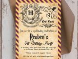 Harry Potter Birthday Invitation Cards Harry Potter Ticket Invitation Template Free Printable