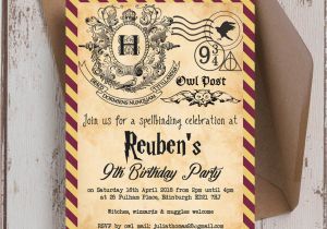 Harry Potter Birthday Invitation Cards Harry Potter Ticket Invitation Template Free Printable