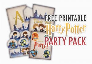 Harry Potter Happy Birthday Banner Printable Free Freebie Gallery the Cottage Market