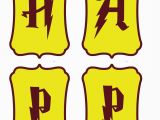 Harry Potter Happy Birthday Banner Printable Free once More with Feeling Harry Potter Party Diy