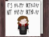 Harry Potter Happy Birthday Quotes Levi O Sa Harry Potter Birthday Card by