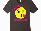 Hashtag for Birthday Girl Hashtag Birthday Girl Shirt Emoji Smiley Neon Pink Cd
