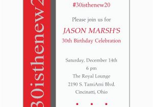 Hashtags for Birthday Girl 30 Hashtag Birthday Invitations Paperstyle