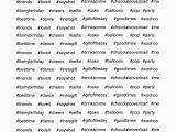 Hashtags for Birthday Girl Hashtag Birthday Wrapping Papernice Package Shop