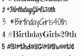 Hashtags for Birthday Girl Items Similar to Customized Hashtag Temporary Tattoos