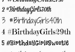 Hashtags for Birthday Girl Items Similar to Customized Hashtag Temporary Tattoos