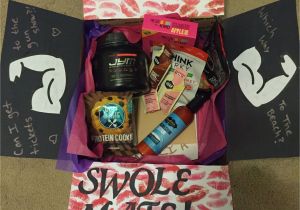 Healthy Birthday Gifts for Him Valentines Care Package U R My Swole Mate Post Workout
