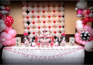 Hello Kitty 1st Birthday Decorations Hello Kitty In Paris Birthday Party Ideas Photo 1 Of 11