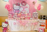 Hello Kitty 1st Birthday Decorations Hello Kitty Party Kaylee 1st Birthday Sweets Delight