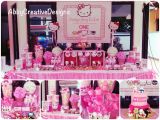 Hello Kitty 1st Birthday Decorations Hello Kitty theme 1st Birthday Party Its More Than Just