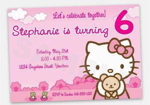 Hello Kitty 1st Birthday Invitations Hello Kitty First Birthday Invitations Best Party Ideas