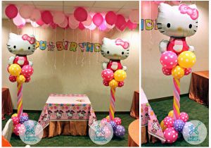Hello Kitty Birthday Decoration Ideas Happy Balloons Balloon Sculpting for Parties and events